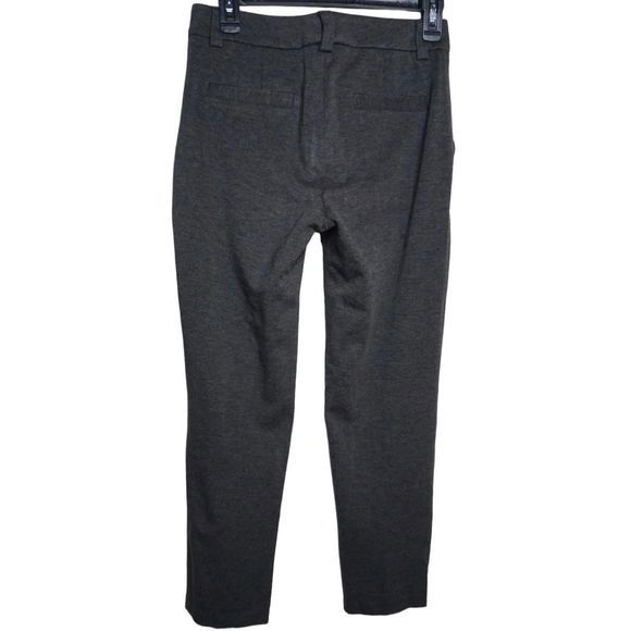 Peserico Straight Leg Rayon Blend Dress Pants Women's IT 40 US 4 Gray Made in It - Picture 3 of 7